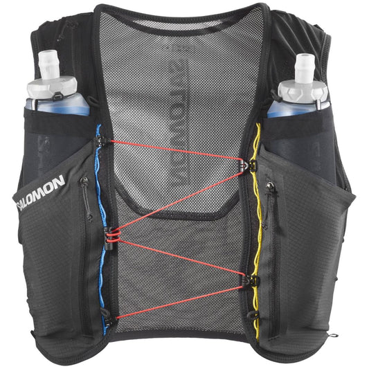 Chaleco de hidratación Salomon Sense Pro 6 Blanco negro, vista frontal