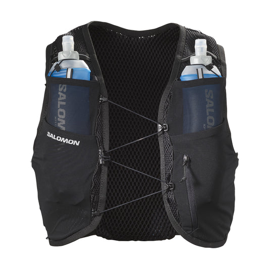 Chaleco de hidratación Salomon Active Skin 8 Negro, vista frontal