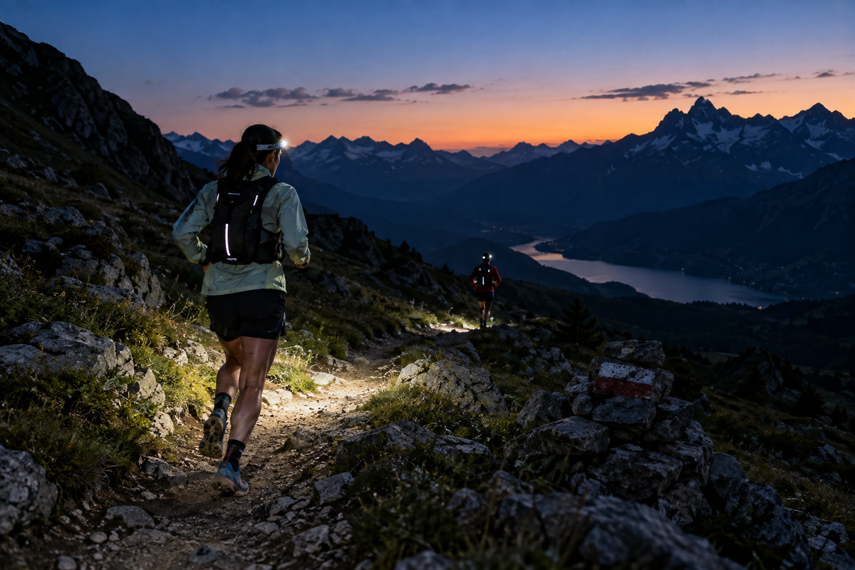 Trail running nocturno: qué preparar antes de salir