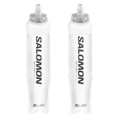 2 x soft flasks Salomon S/LAB Ultra 500ml 42mm, pack de dos unidades, vista general