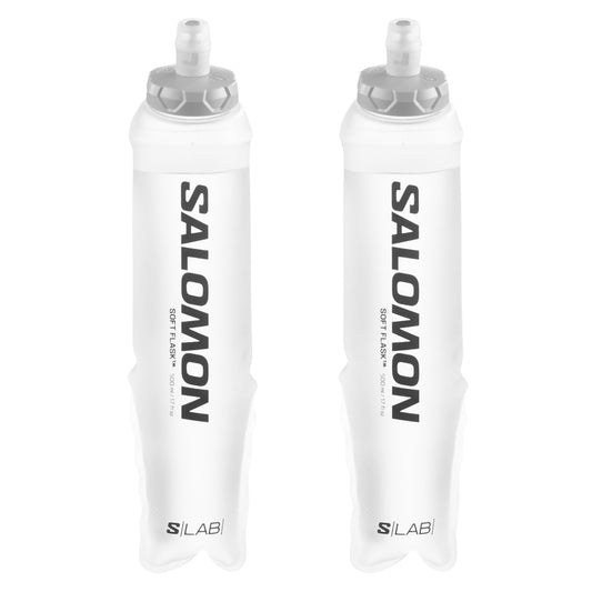 2 x soft flasks Salomon S/LAB Ultra 500ml 42mm, pack de dos unidades, vista general