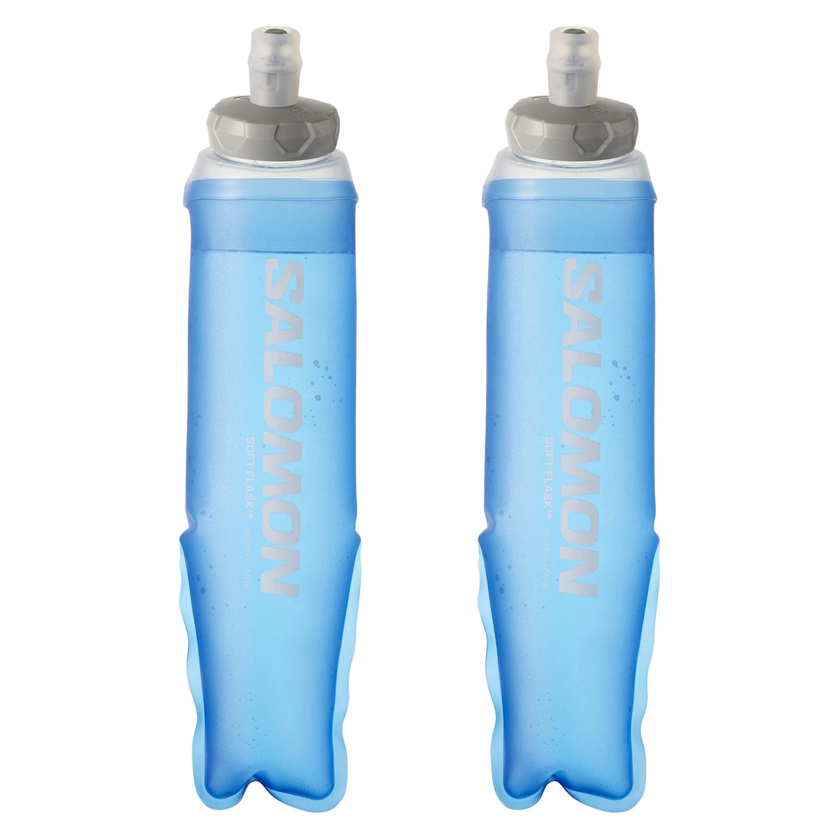 2 x soft flasks Salomon Ultra 500ml 42mm, pack de dos unidades, vista general