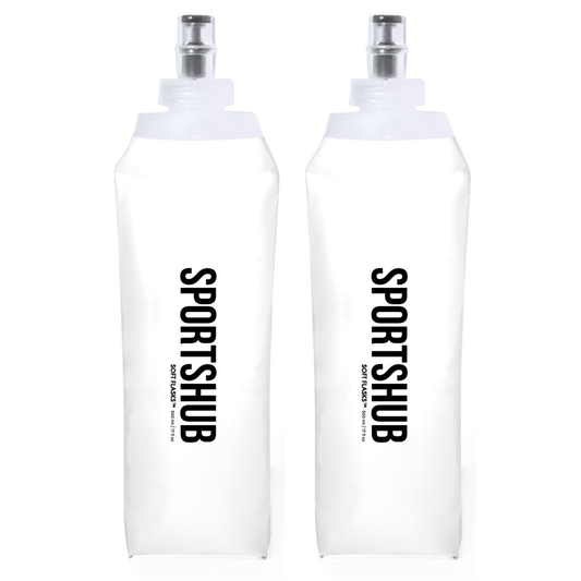 2 x soft flasks SportsHub 500ml, pack de dos unidades, vista general