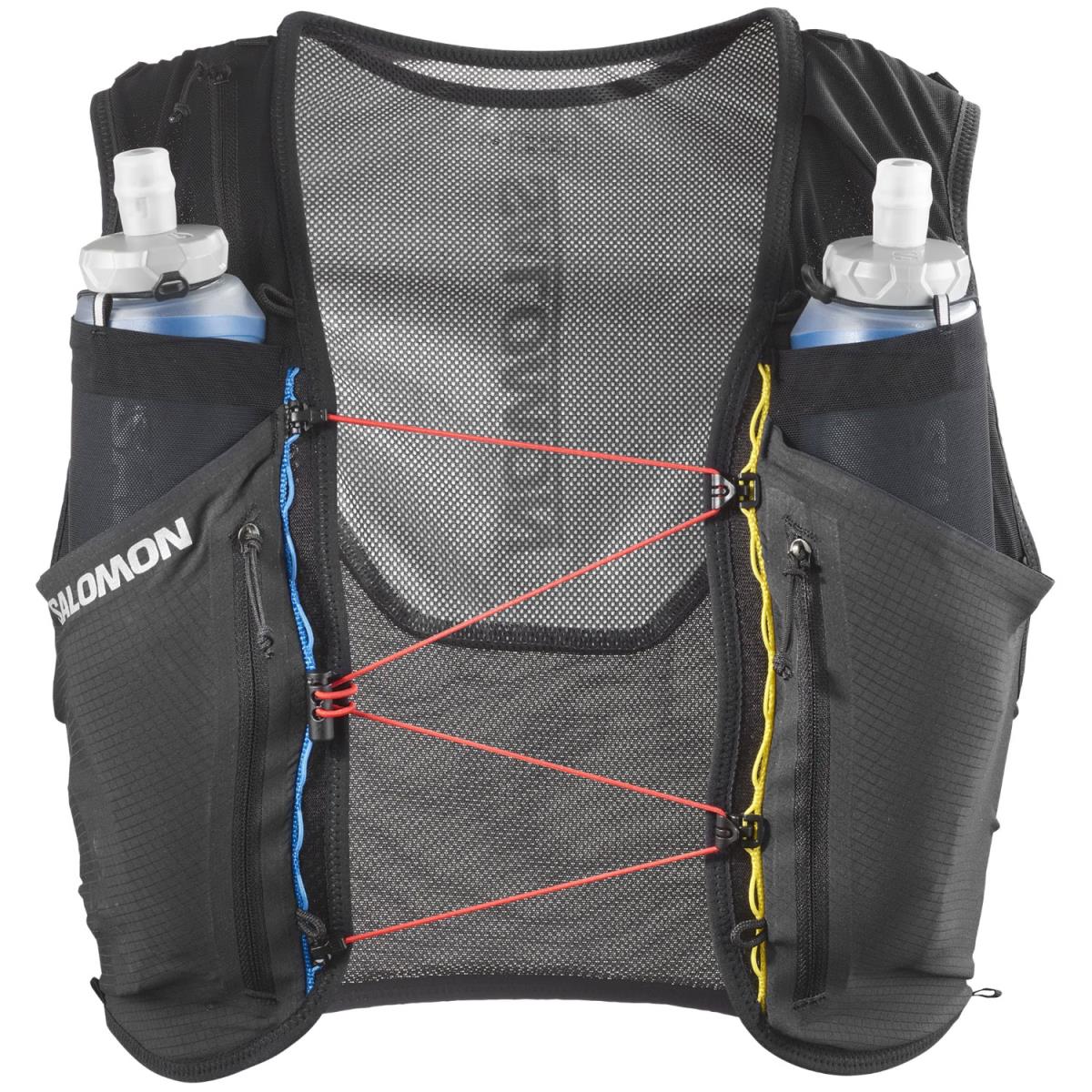 Chaleco de hidratación Salomon Sense Pro 6 Blanco negro, vista frontal