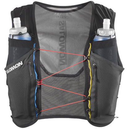 Chaleco de hidratación Salomon Sense Pro 6 Blanco negro, vista frontal