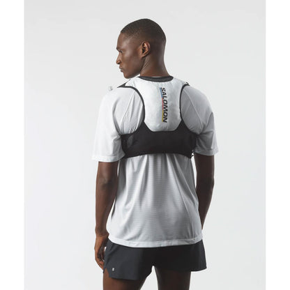 Chaleco de hidratación Salomon Sense Pro 6 Blanco negro, vista trasera