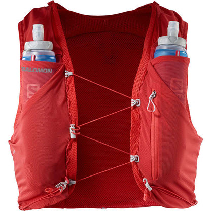 Chaleco de hidratación Salomon ADV Skin 5 Rojo, vista frontal
