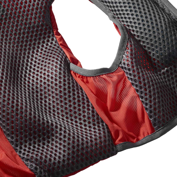 Chaleco de hidratación Salomon Active Skin 4 Rojo gris, detalle lateral