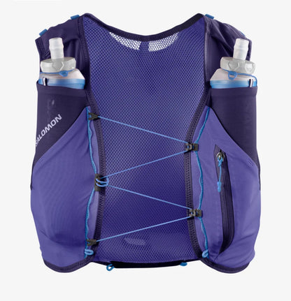 Chaleco de hidratación Salomon ADV Skin 5 Azul morado, vista frontal