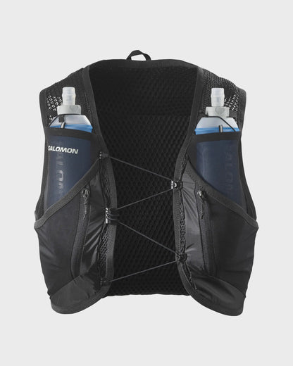 Chaleco de hidratación Salomon Active Skin 12 Negro, vista frontal