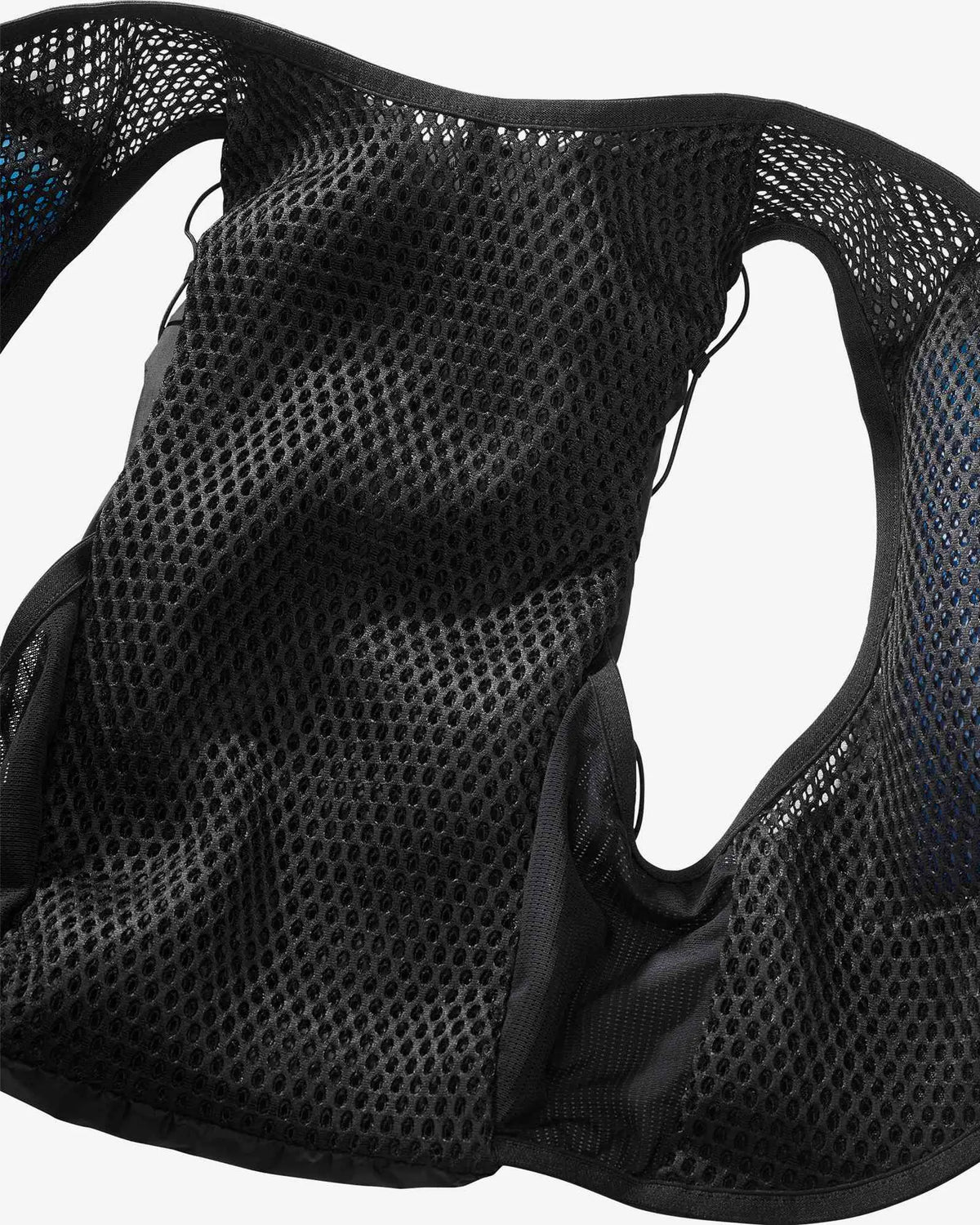 Chaleco de hidratación Salomon Active Skin 12 Negro, detalle de los bolsillos frontales
