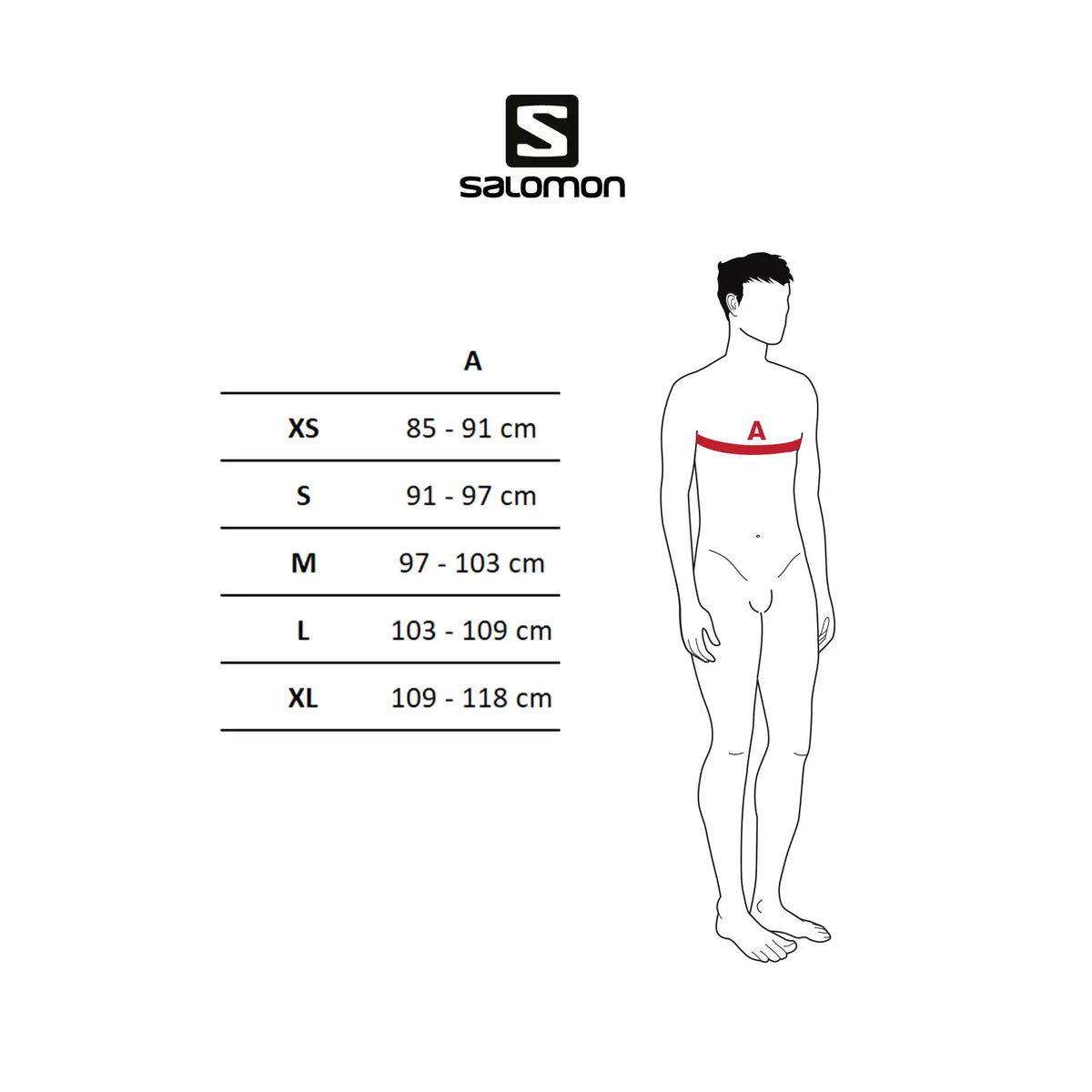 Chaleco de hidratación Salomon Active Skin 12 Negro, detalle del compartimento trasero