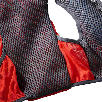 Chaleco de hidratación Salomon Active Skin 8 Rojo gris, detalle lateral