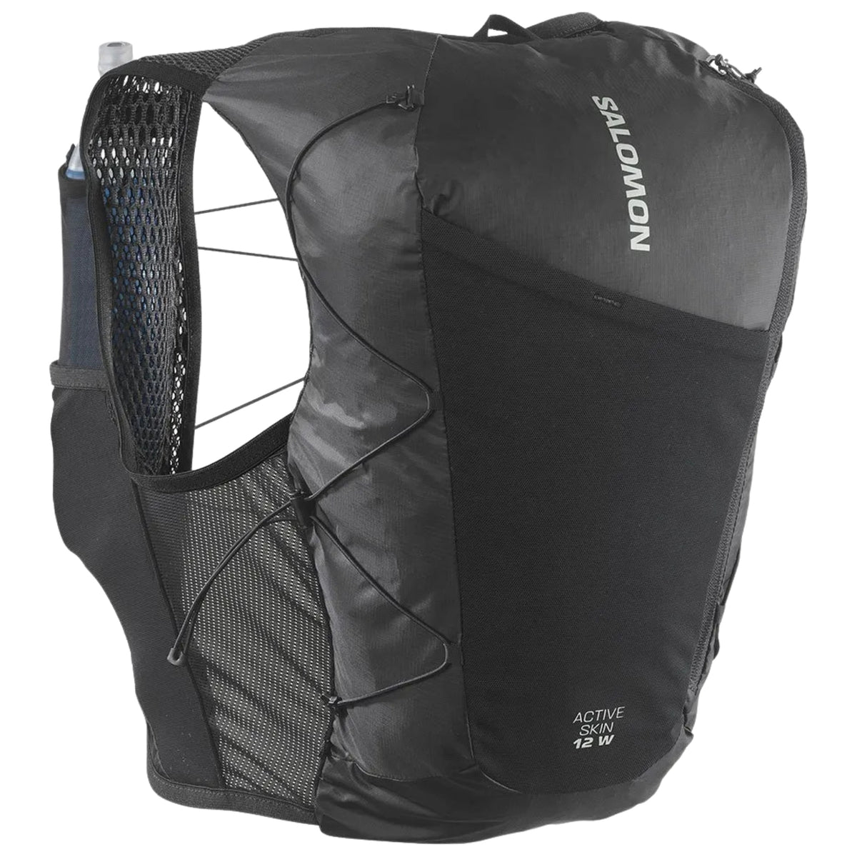 Chaleco de hidratación Salomon Active Skin 12 Mujer Negro, vista general