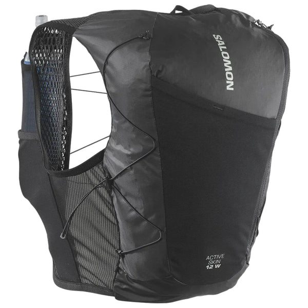Chaleco de hidratación Salomon Active Skin 12 Mujer Negro, vista general