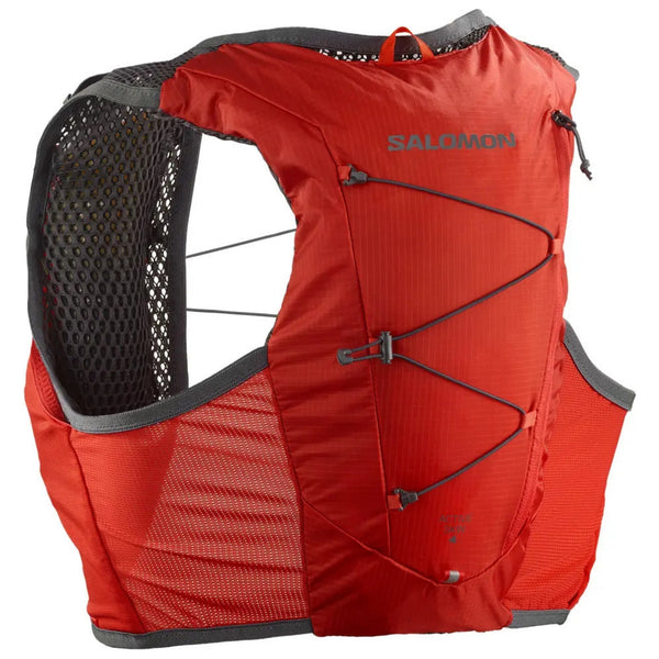 Chaleco de hidratación Salomon Active Skin 4 Rojo gris, vista general