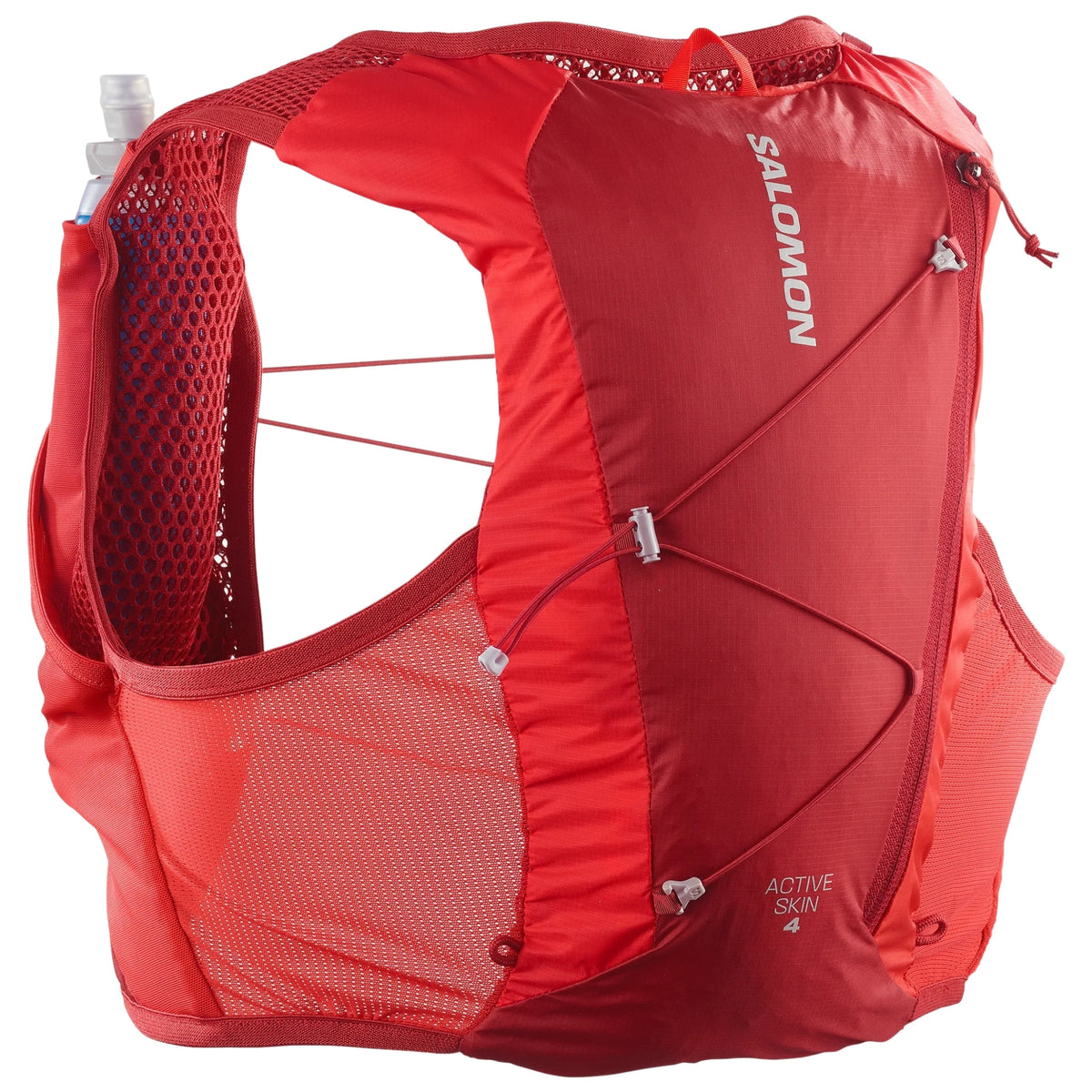 Chaleco de hidratación Salomon Active Skin 4 Rojo, vista general