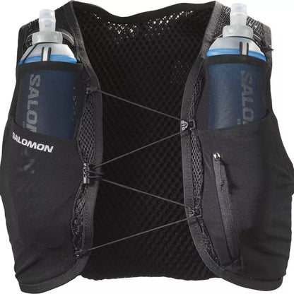 Chaleco de hidratación Salomon Active Skin 4 Negro, vista frontal