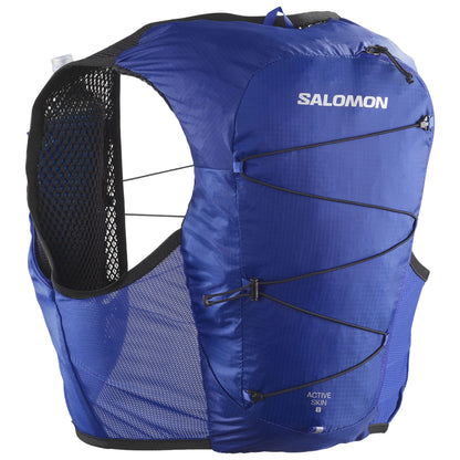 Chaleco de hidratación Salomon Active Skin 8 Azul oscuro, vista general