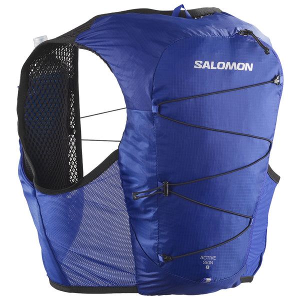 Chaleco de hidratación Salomon Active Skin 8 Azul oscuro, vista general