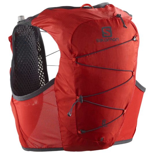 Chaleco de hidratación Salomon Active Skin 8 Rojo gris, vista general