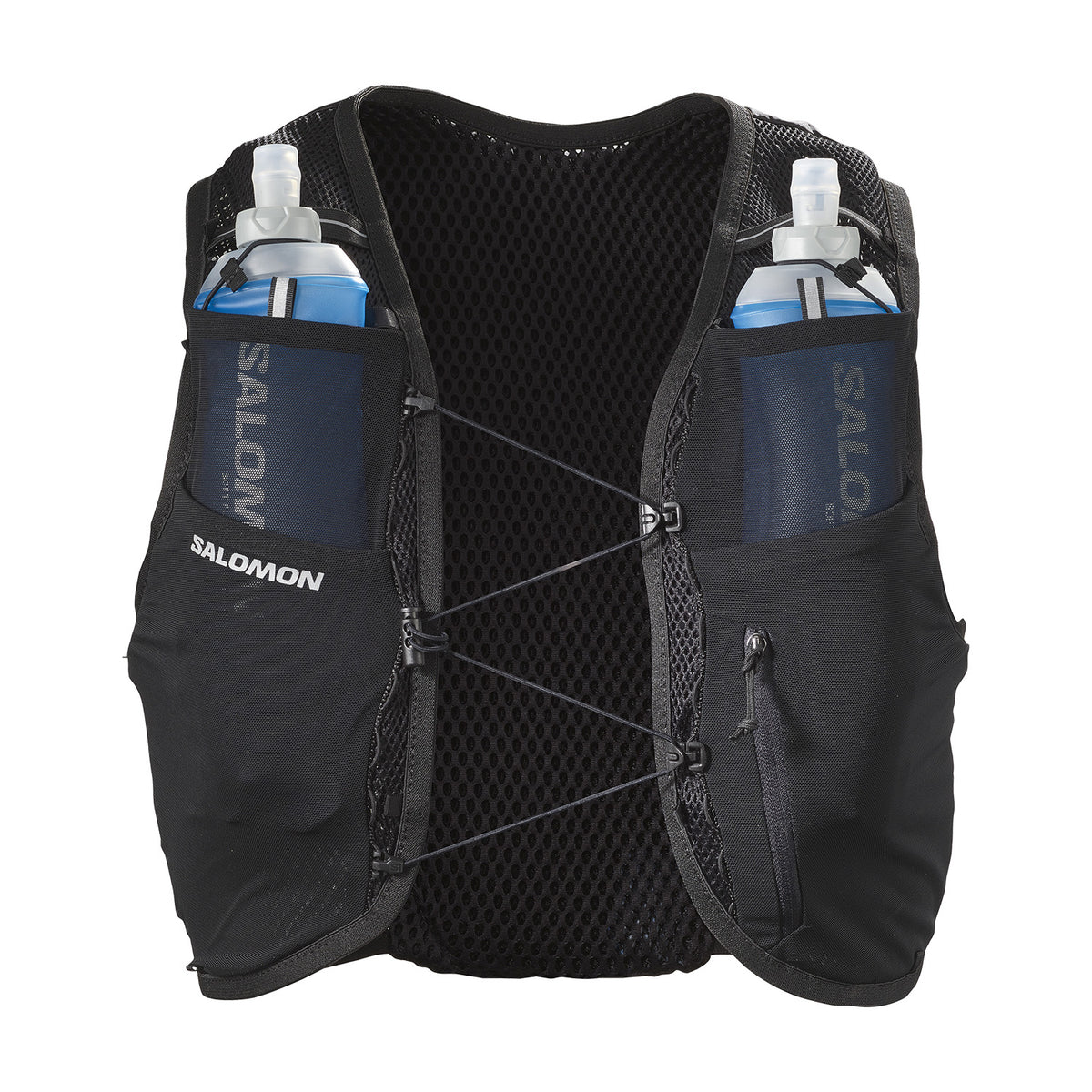 Chaleco de hidratación Salomon Active Skin 8 Negro, vista frontal