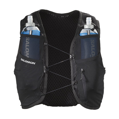 Chaleco de hidratación Salomon Active Skin 8 Negro, vista frontal