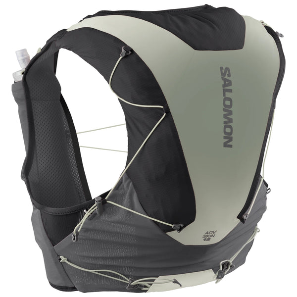 Chaleco de hidratación Salomon ADV Skin 12 Negro gris, vista general