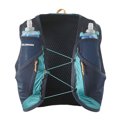 Chaleco de hidratación Salomon Active Skin 12 Turquesa, detalle lateral