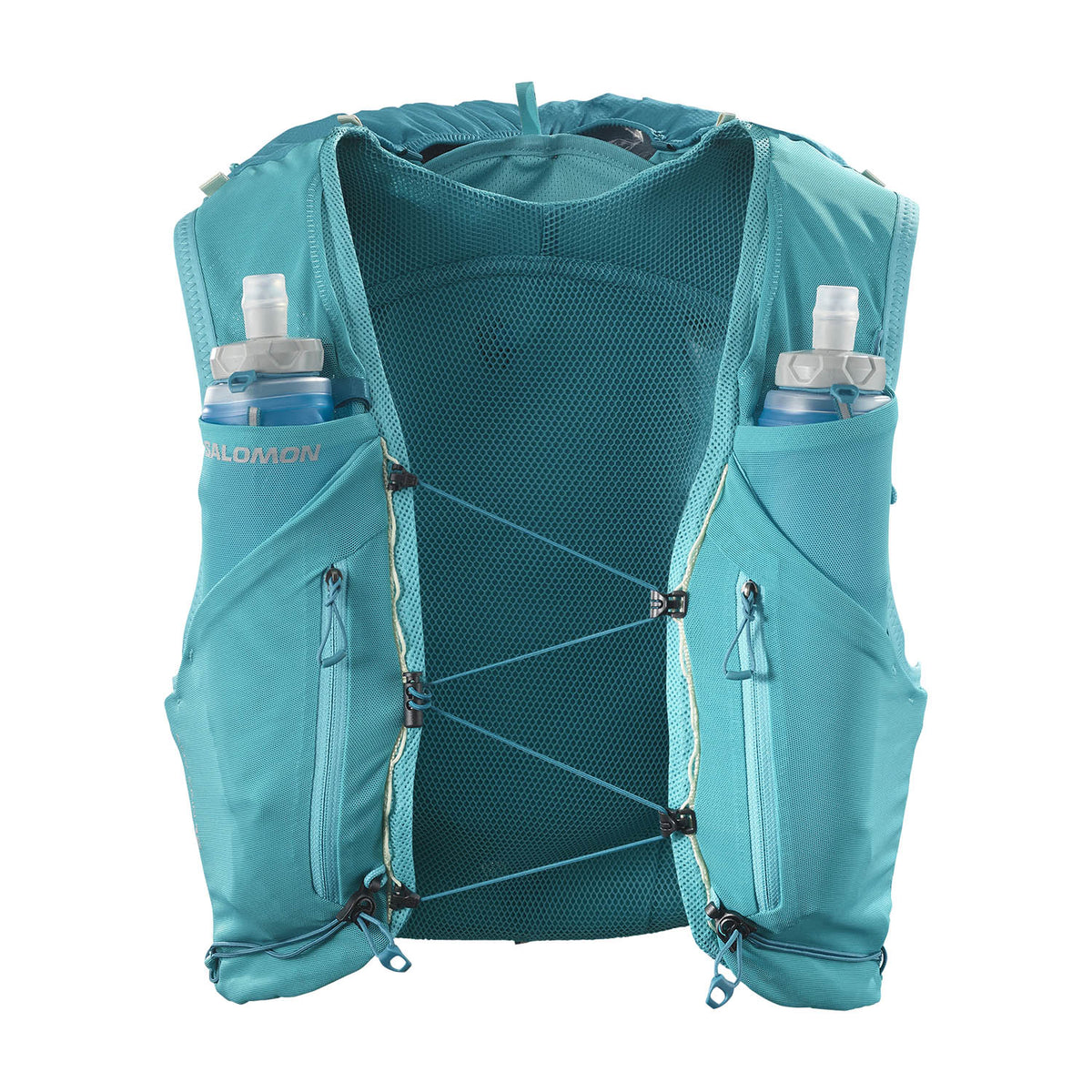 Chaleco de hidratación Salomon ADV Skin 12 Azul cielo, vista frontal