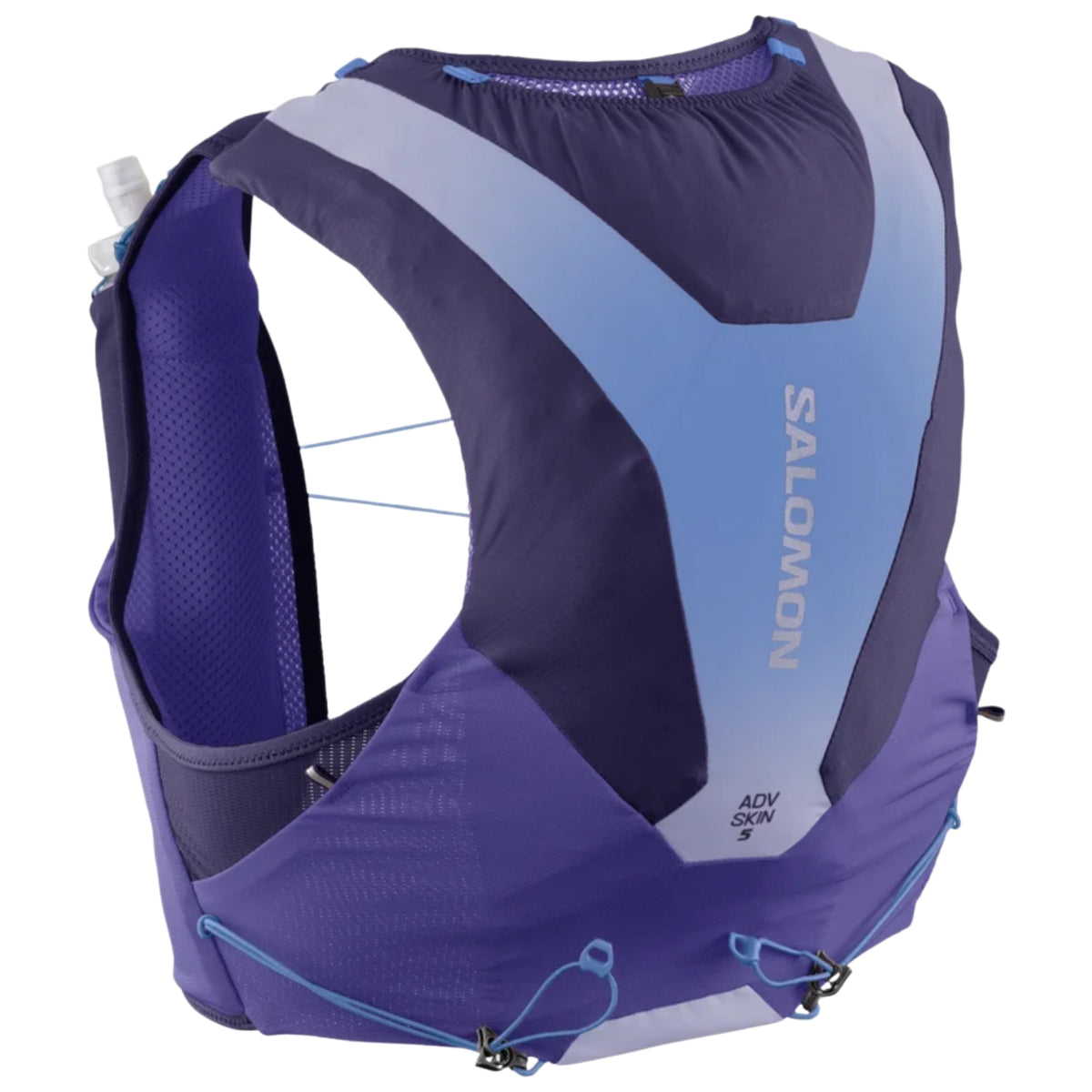 Chaleco de hidratación Salomon ADV Skin 5 Azul morado, vista general