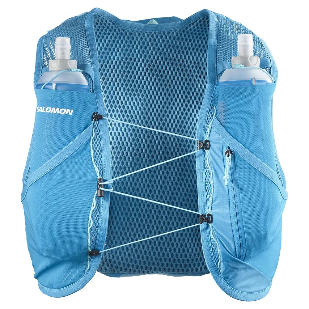 Chaleco de hidratación Salomon Active Skin 8 Azul cielo, vista frontal