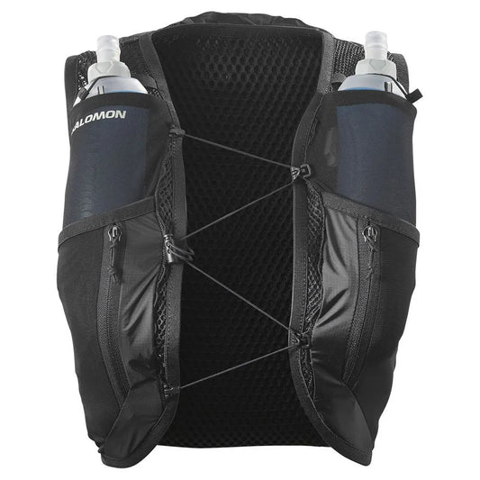 Chaleco de hidratación Salomon Active Skin 12 Mujer Negro, vista frontal