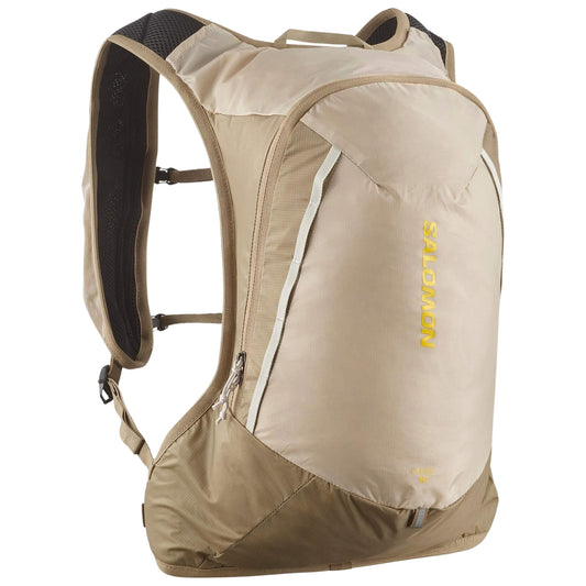 Mochila Salomon Cross 12 Beige (Kelp/Safari), vista principal