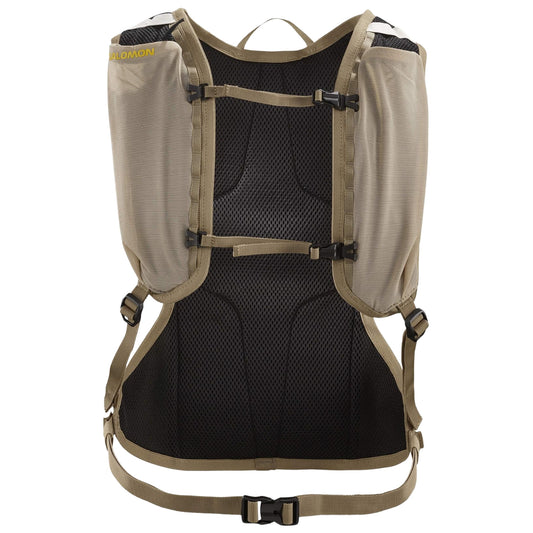 Mochila Salomon Cross 8 Beige, vista frontal