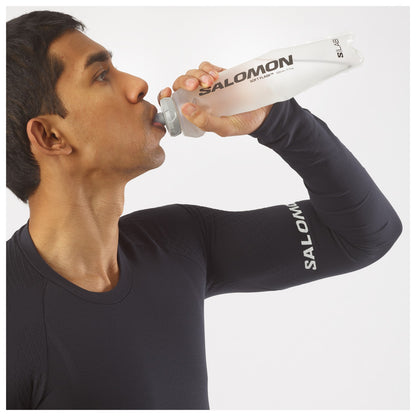 2 x soft flasks Salomon S/LAB Ultra 500ml 42mm, detalle de uso