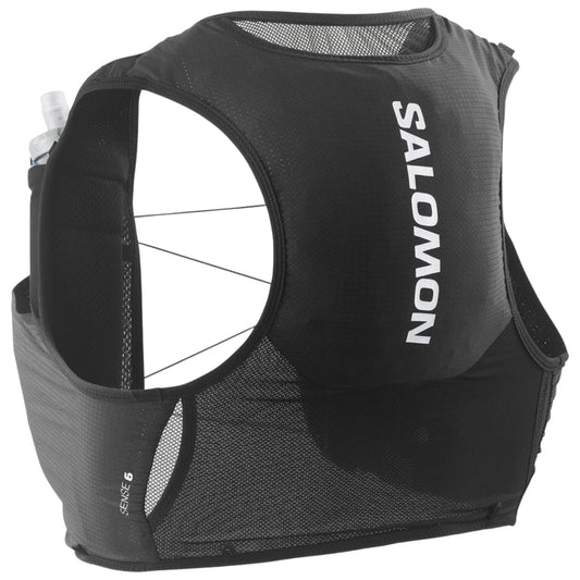 Chaleco de hidratación Salomon Sense Pro 6 Negro, vista general
