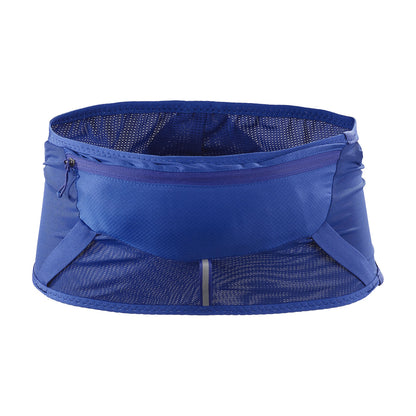 Cinturón de trail Salomon ADV Skin Belt Azul, vista trasera