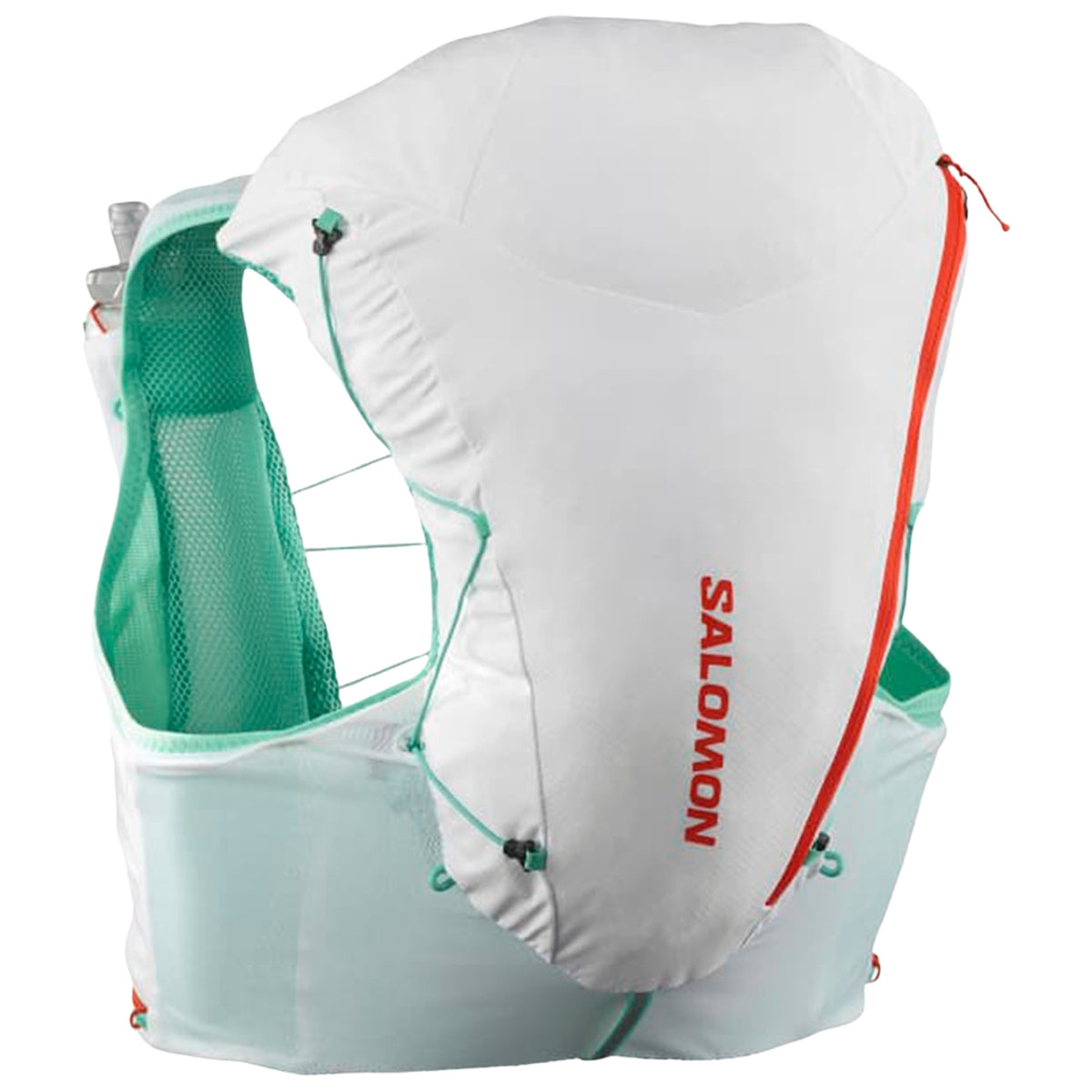Chaleco de hidratación Salomon ADV Skin 12 Blanco verde, vista general